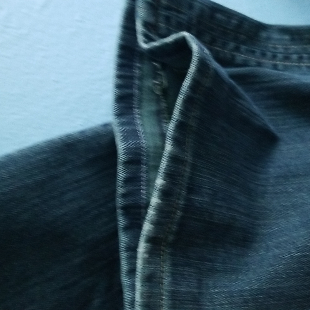 Barbara Lesser Dark Blue Jeans. - Picture 4 of 5